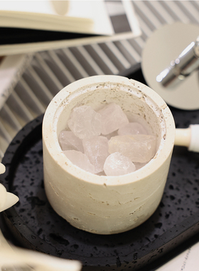 晶石洗手间扩香器洞石无火轻奢