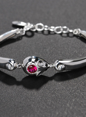 纯银儿童手镯2020年新品