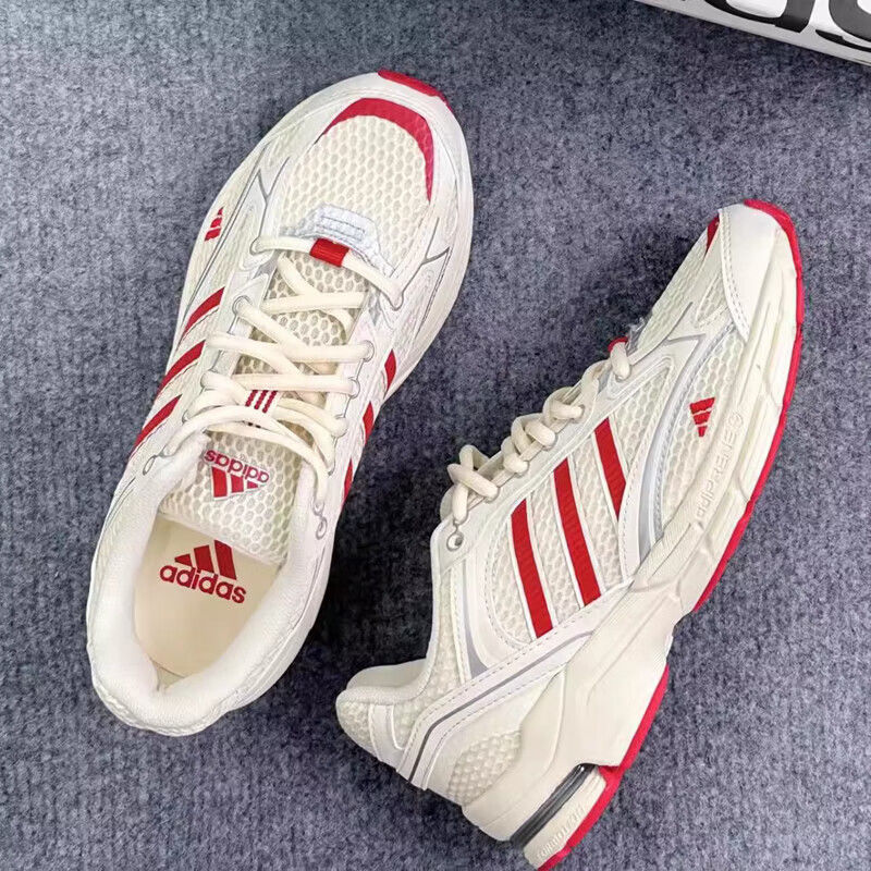 阿迪达斯adidas跑步鞋男女款TEMPER RUN 2.0情侣网面运动鞋JH8027 - 图0