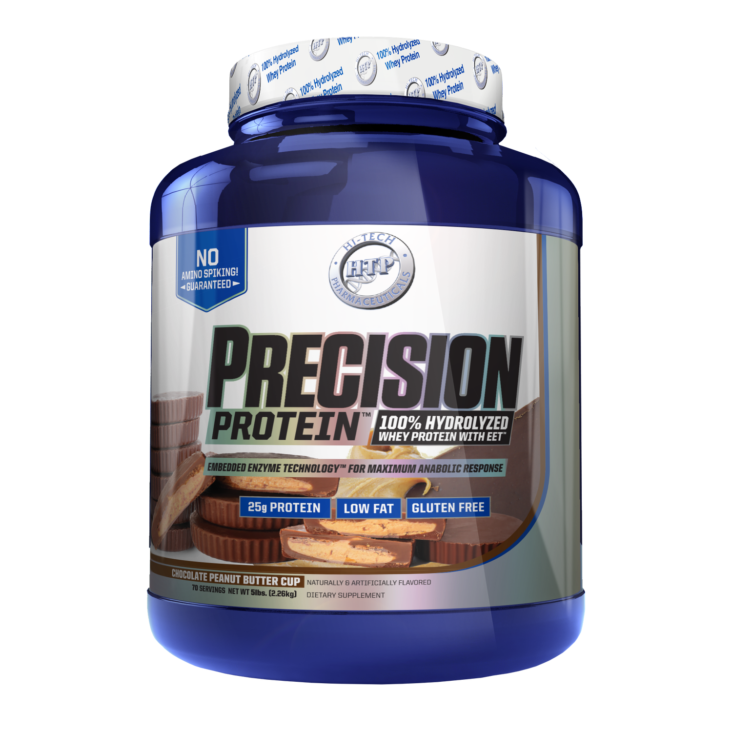 新品美国HI-TECH PHARM Precision Protein精密水解乳清蛋白5磅 - 图1