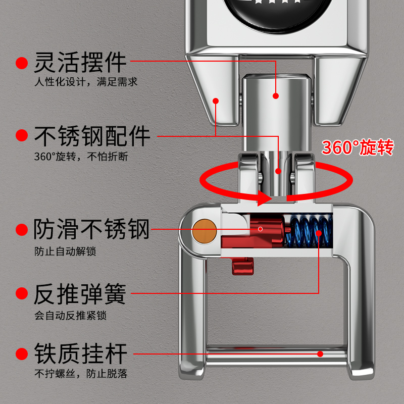 适用于大众汽车钥匙扣朗逸帕萨特迈腾途岳探岳凌渡宝来遥控器挂扣 - 图0