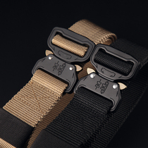 Outdoor Glasses Snake Tactical Quick Detached Belt Men Casual Trend Belts Quick Detached Canvas Tactical Snap