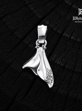 BWL鎏金宝石中号鱼尾吊坠