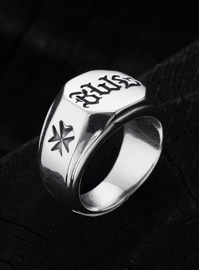 【现货】BWL官方正品 925银BWL纹章戒指 R479