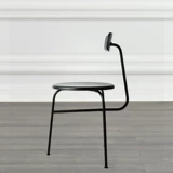 Северный дневной обеденный стул Железный сталь стальной стул Гомера Кофейня Сеть красное кресло на стойке стола на заднем кресле легкий роскошный креативный стул