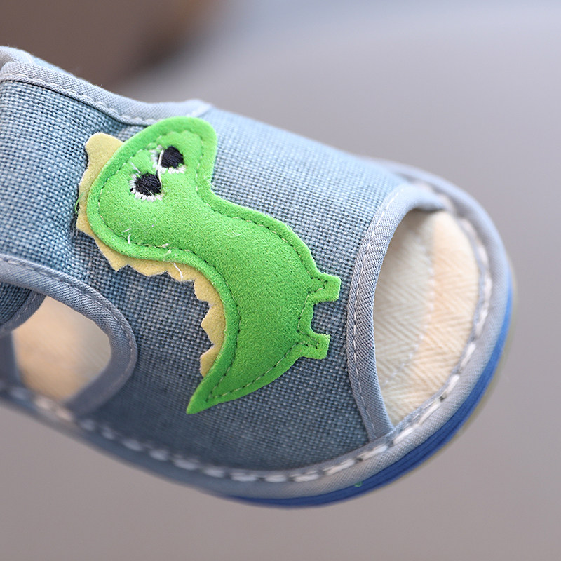 宝宝凉鞋夏男童凉鞋布鞋防滑软底小童室内鞋手工儿童凉鞋1-3岁,淘宝优惠券,粉丝福利购,淘宝优惠卷