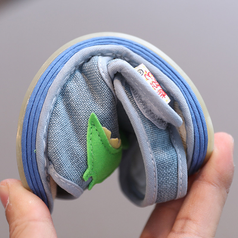 宝宝凉鞋夏男童凉鞋布鞋防滑软底小童室内鞋手工儿童凉鞋1-3岁,淘宝优惠券,粉丝福利购,淘宝优惠卷