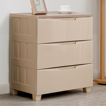Love Lith Drawer Headboard Containing Cabinet Bedroom Bedside Cabinet Home Multilayer Storage Five Bucket Cabinet Baby Wardrobe