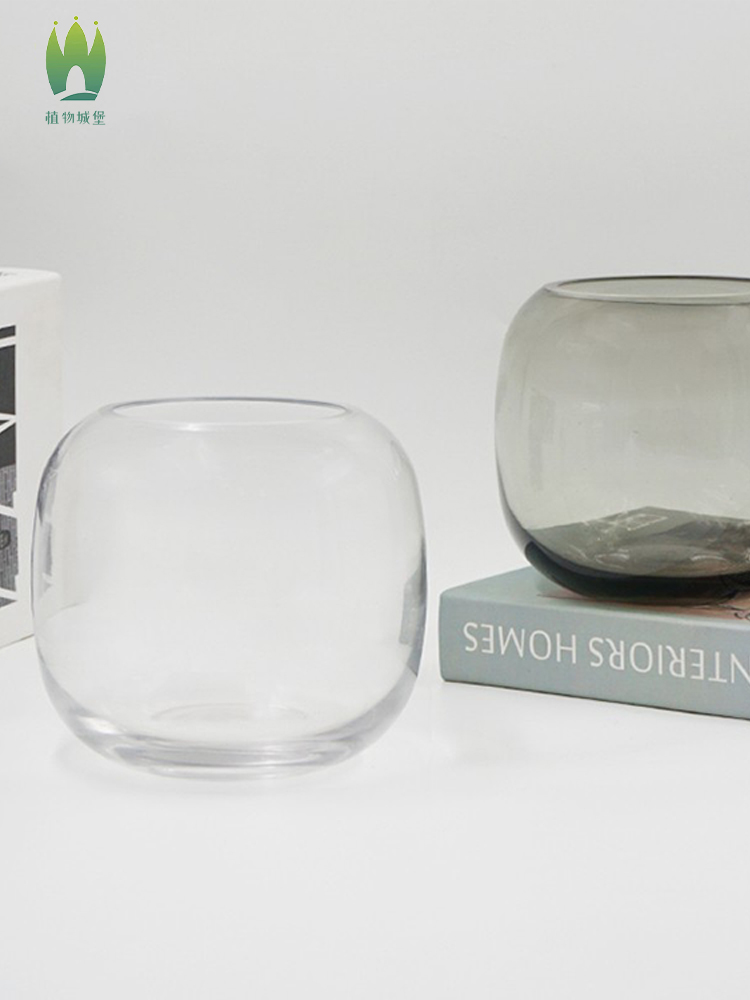 微景观玻璃瓶生态瓶鱼缸花瓶玻璃透明水养插花雨林水陆苔藓缸 - 图1
