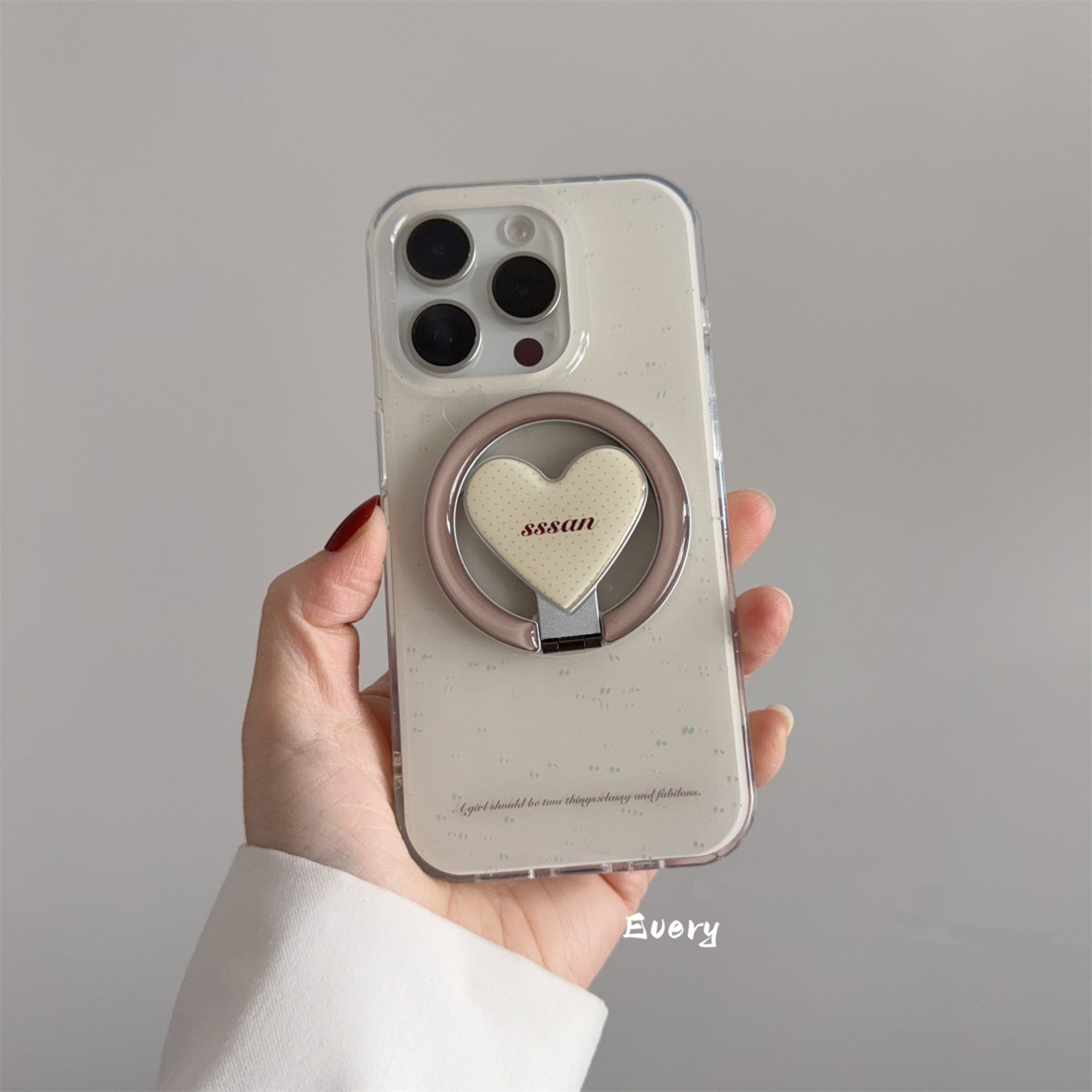 爱心折叠磁吸支架适用三星S25 ultra/S24/Note20/A34/A06/S10手机壳A25/S23+A71泼墨壳S9+S21fe硬A54/A56/A15,淘宝优惠券,粉丝福利购,淘宝优惠卷