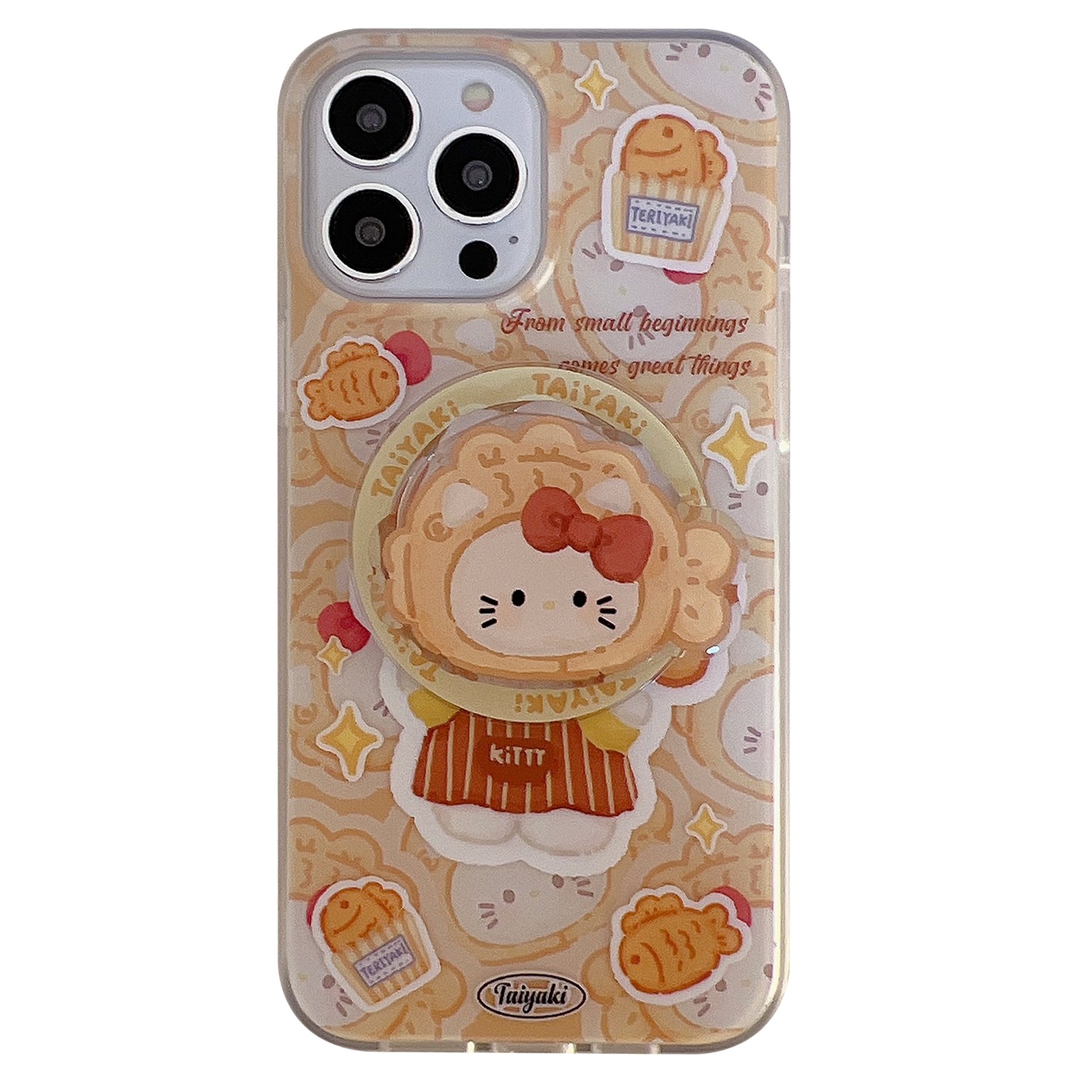 鲷鱼烧猫咪磁吸支架适用荣耀magic762/100pro/90/80GT/70/60se华为X40/300手机壳可爱X50i畅玩20女play8T/X9A,淘宝优惠券,粉丝福利购,淘宝优惠卷