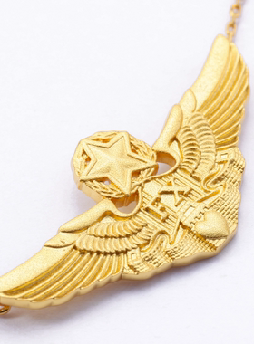 兵小萌飞行刻字定制锁骨链