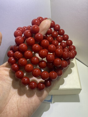 向卉意大利中古定制回流天然沙丁卡12手串