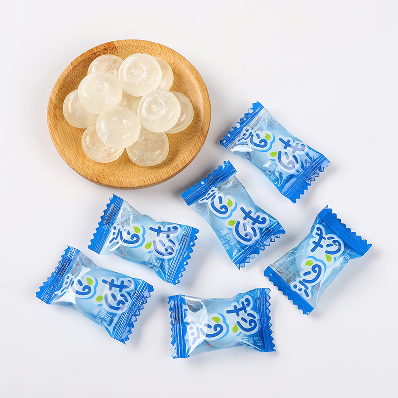 上好佳薄荷糖500g袋装什锦水果混合味硬糖网红小零食散装年货糖果