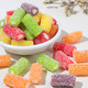 Chupa Chups mini sour bar candy gummy sour bar sweet and sour rainbow gummy candy high-looking creative snacks to satisfy cravings