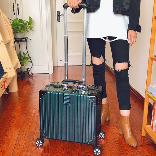 Маленький чемодан, свежая универсальная сумка, в корейском стиле, 18 дюймов