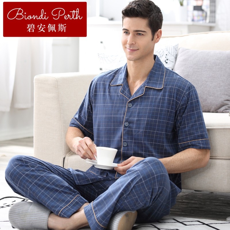 碧安佩斯柜大居服短袖竹纤维家睡衣 碧安佩斯睡衣/家居服套装