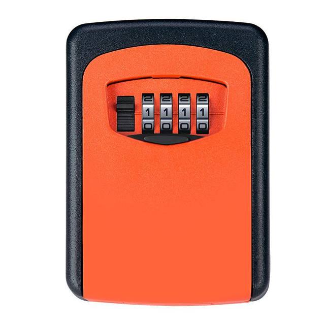 Overall all-metal anti-theft password key box