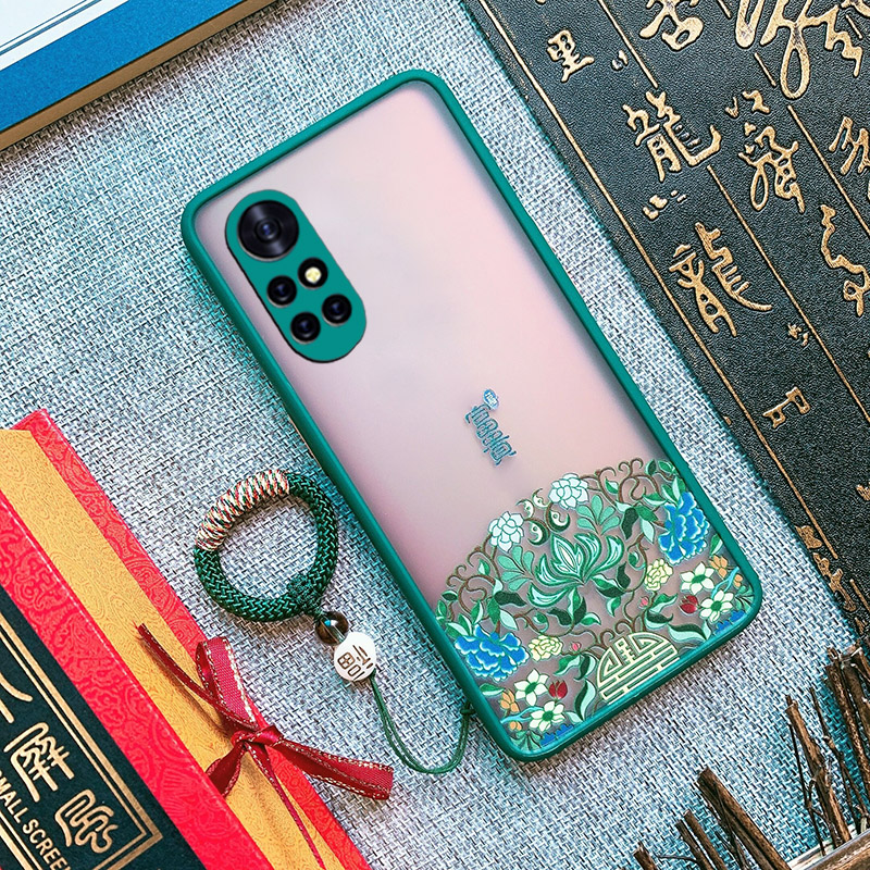 适用华为nova8手机壳14ultra新款hinova10pro套nove9z中国风novo7por国潮nove6se男5t浮雕11女款13p软硅胶12s - 图0