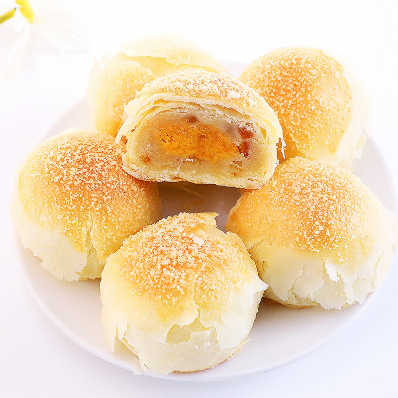 传统特产茉莉花原味绿豆糕大礼包 雅觅食品传统糕点