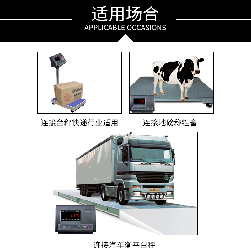 上海耀华电子秤XK3190-A12地磅秤仪表称重传感器小地磅称重显示器 - 图0