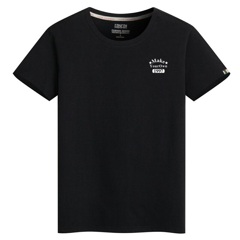 法迪梵2018新款纯棉男士短袖t恤 法迪梵T恤