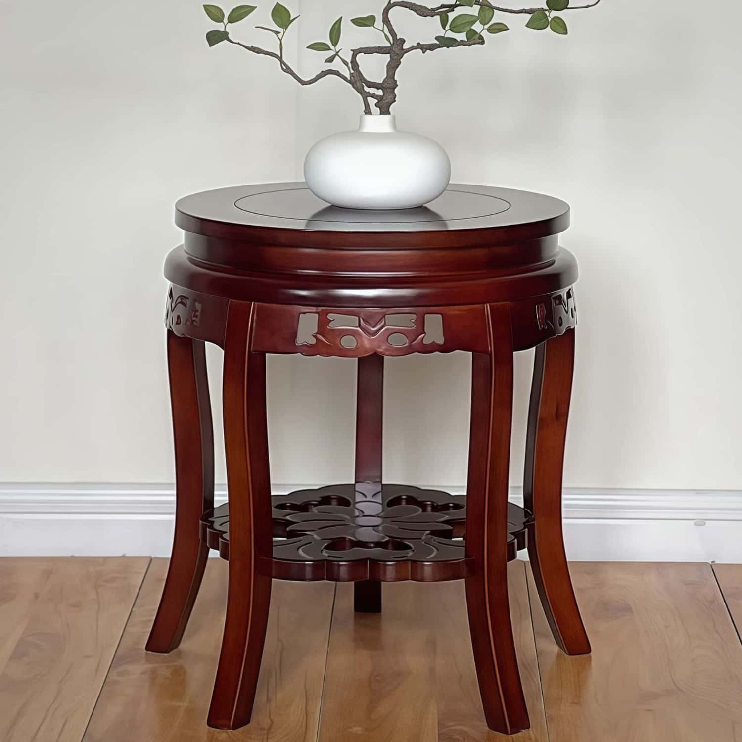 鱼缸架摆件奇石架客厅仿古花几高档装饰花瓶盆景置物架实木花架子,淘宝优惠券,粉丝福利购,淘宝优惠卷