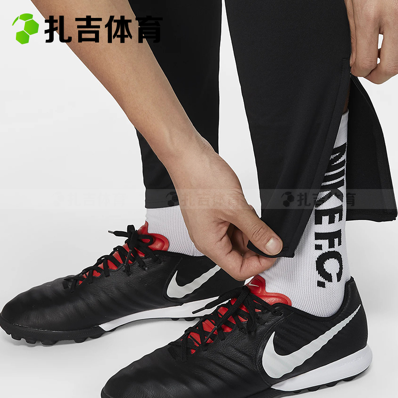 扎吉体育Nike FC足球训练收腿裤男子运动跑步透气长裤CD0577-010-图2