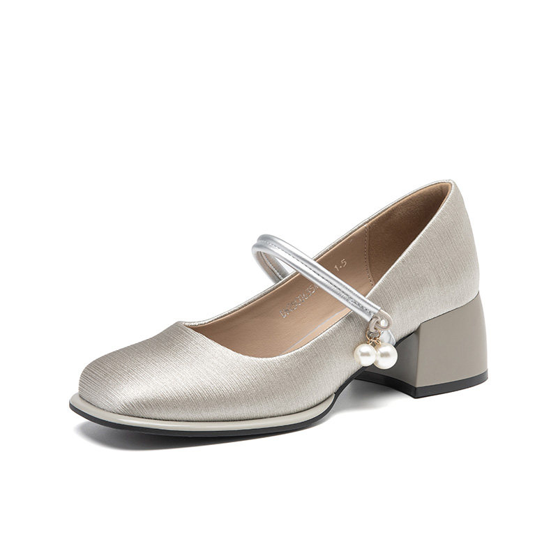 大东dd粗跟单鞋女2026新款春季法式气质高跟玛丽珍女鞋温柔晚晚鞋,淘宝优惠券,粉丝福利购,淘宝优惠卷