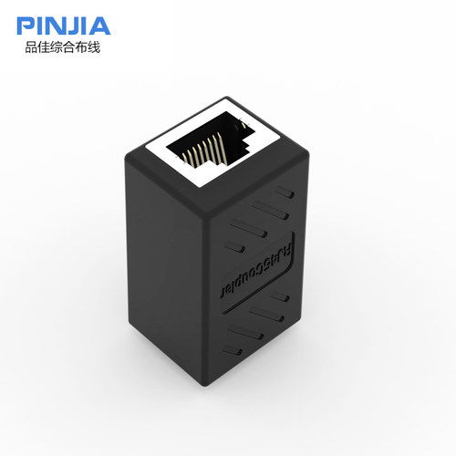 包邮网线连接器对接头rj45双通头宽带电脑延长网络直通水晶头接口 - 图2