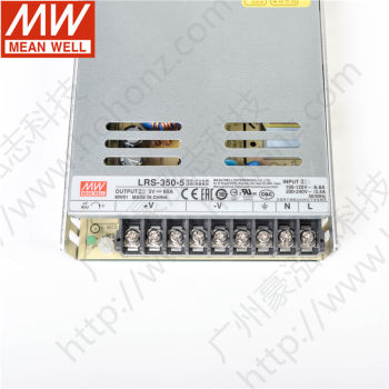 MEAN WELL LRS-350W ການສະຫນອງພະລັງງານ 220 ຫາ 5V12V DC 24V transformer 48V ultra-thin LED ທີ່ມີຕົວອັກສອນ S luminous