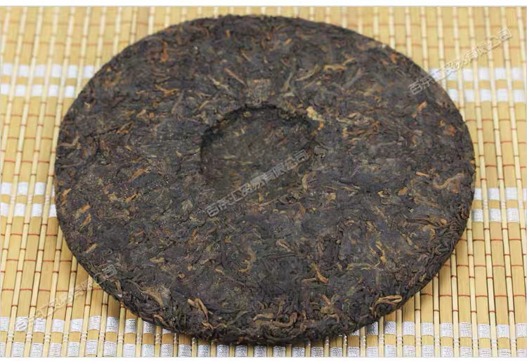 2007年云南勐海八角亭黎明茶厂越陈越香七子饼普洱茶熟茶叶357g - 图2