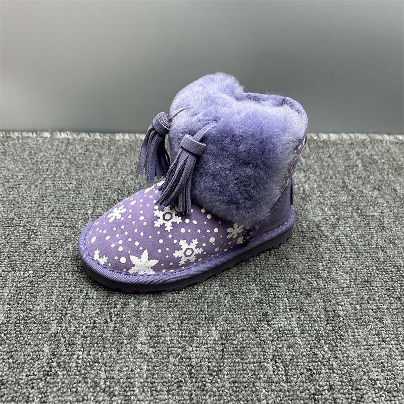 断码处理羊皮毛一体儿童雪地靴冬季新款防滑羊毛加厚抗寒女宝棉鞋,淘宝优惠券,粉丝福利购,淘宝优惠卷