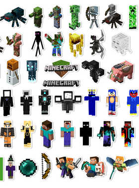 新款400张我的世界Minecraft贴纸