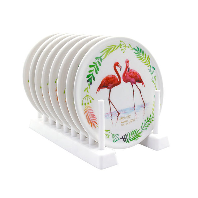 European melamine imitation porcelain anti-scalding heat-resistant pot mattress bone spit plate