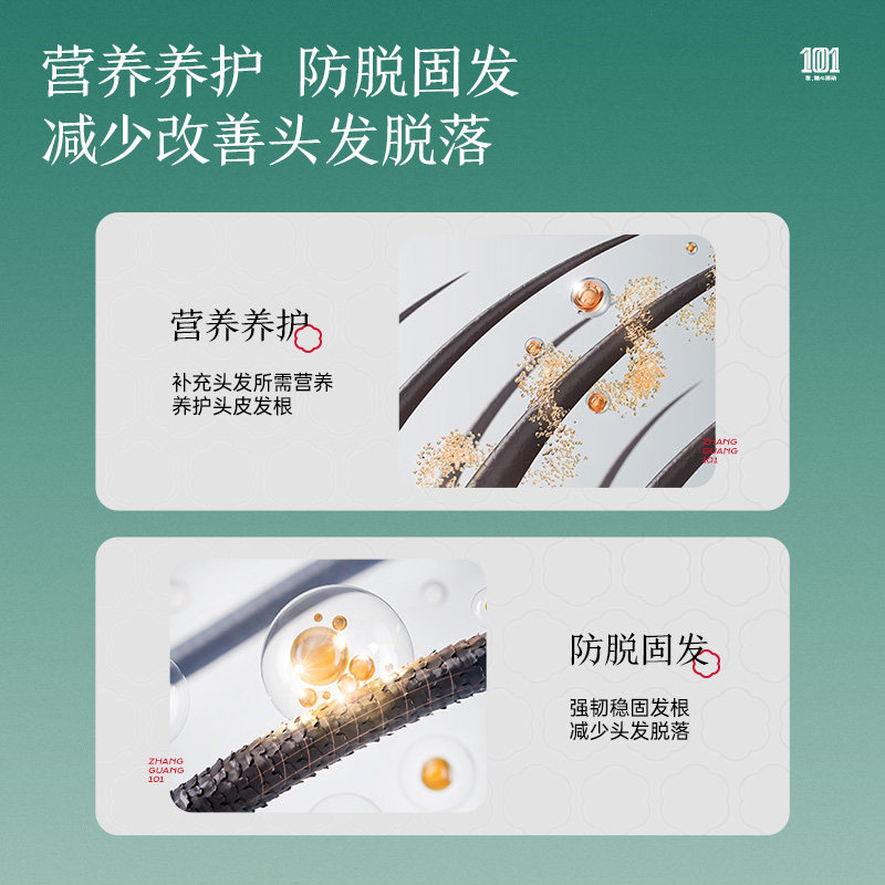 章光101B防脱发育发剂头皮滋养液固发根密发养发防掉发育发液_虎窝淘