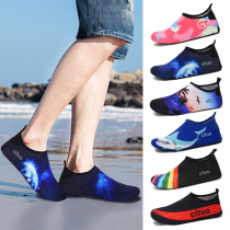 Beach socks shoes for men and women diving snorkeling children involved in wateranadromous swimming shoes water park non-slip barefoot skin-care shoes