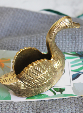 美式风正品进口黄铜热卖小笔筒