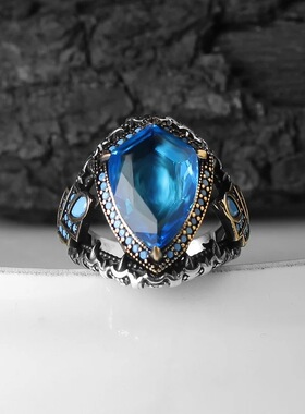 欧美时尚复古戒指 热销个性小众男款饰品指环