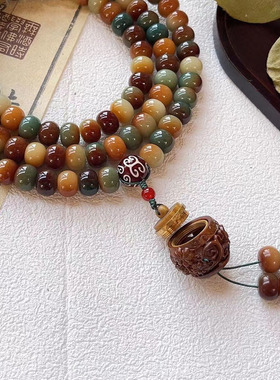 泓忆敦煌菩提108颗手链手持