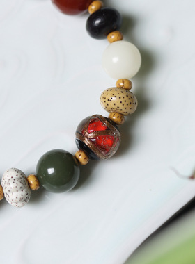 泓忆高端十八籽男女士手串