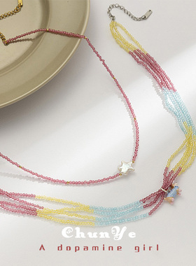 精致小巧腊肠狗吊坠项链