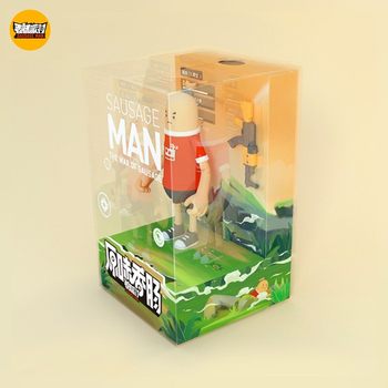 Sausage Party Toy ເກມ Peripheral Original Sausage Action Soldier Figure Toy ຂອງຂັວນວັນເກີດຂອງເດັກນ້ອຍ