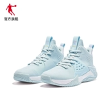 Весенняя баскетбольная обувь, износостойкая высокая белая спортивная обувь