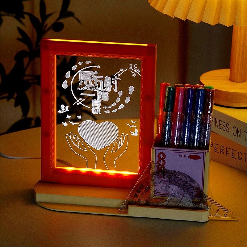创意小夜灯励志男女生定制中考礼物圣诞节元旦节毕业公司礼品