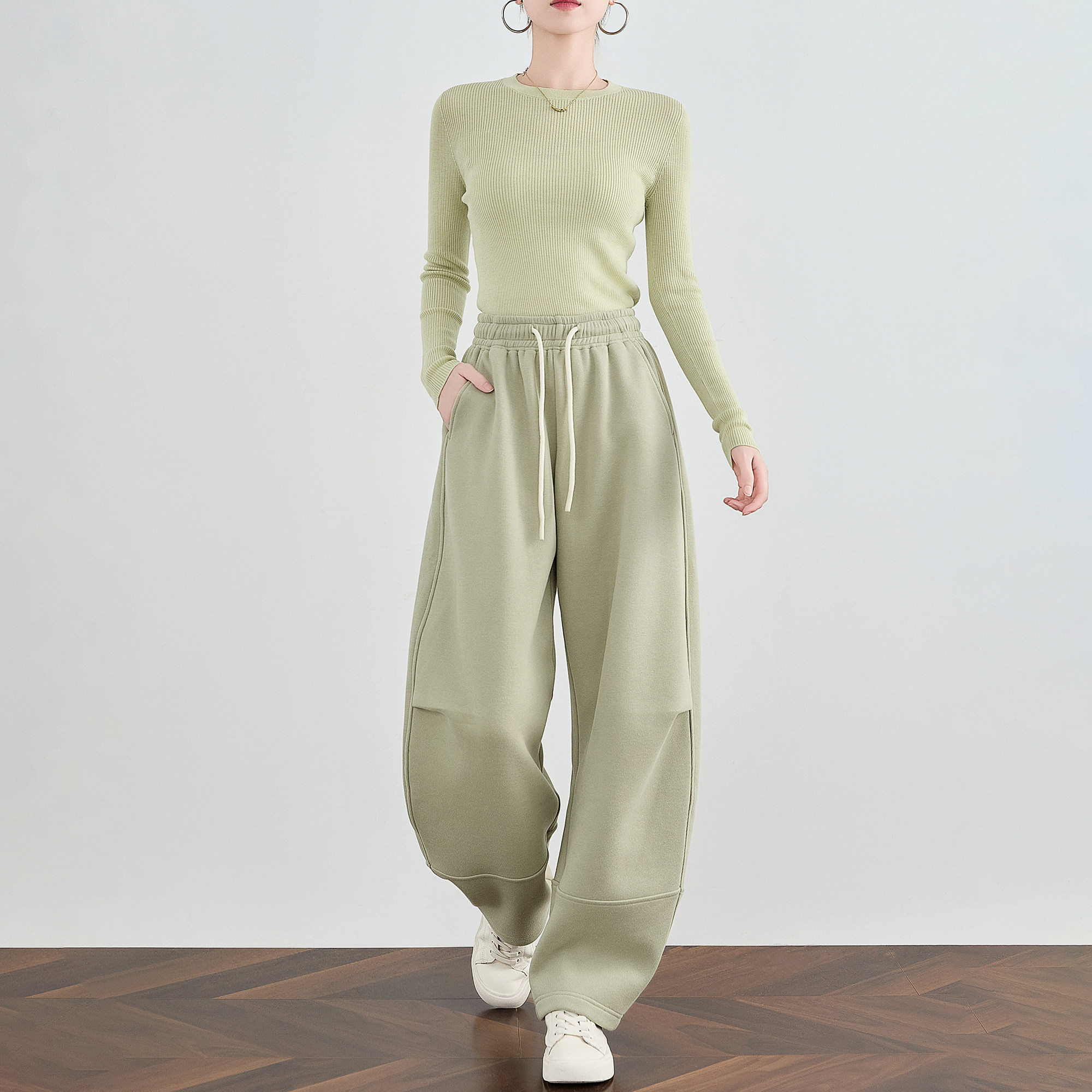 【清仓】新款阔腿裤高腰显瘦休闲裤宽松运动卫裤小个子香蕉裤,淘宝优惠券,粉丝福利购,淘宝优惠卷