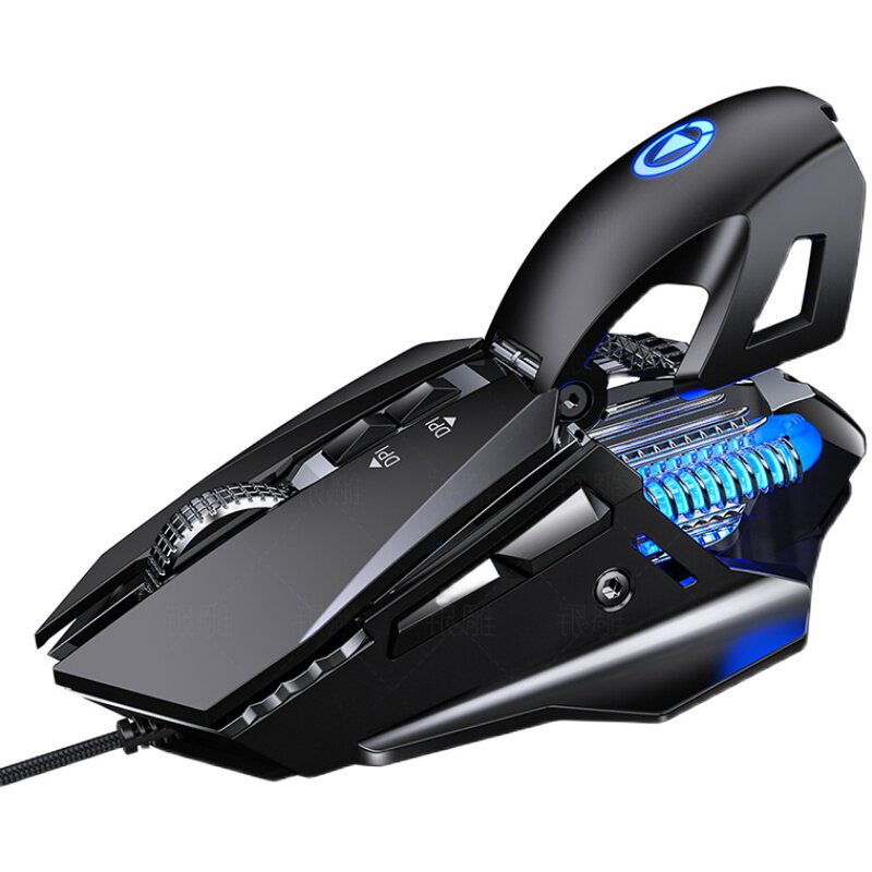 电竞有线绝地求生游戏梦幻西游鼠标五开宏压枪吃鸡穿越火线cf专用