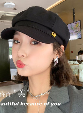 杨同学校园风女版型正显脸小