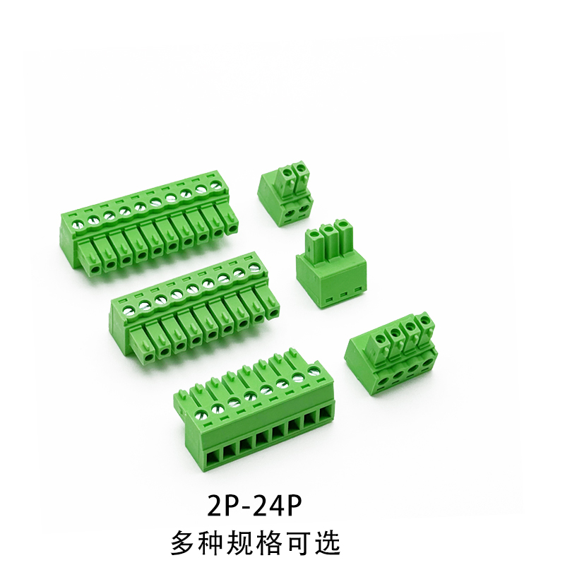 插拔式接线端子KF2EDGRK-3.81MM空中对接免焊式15EDGRK/KP2P-24P - 图1