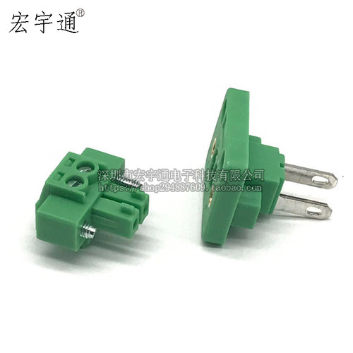 插拔式穿墙接线端子KF2EDGWB-3.81 2P 3 4 5 6 7 8 9-16P 15EDGWB - 图3